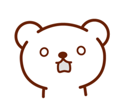 surreal bear sticker sticker #3098417