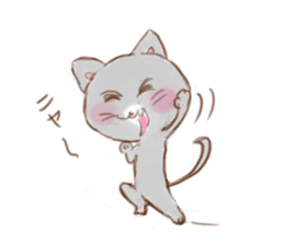 It is a cat leisurely sticker #3098645