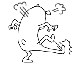 adult dog sticker #3098923