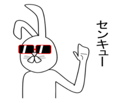 Mr.Usagi=Rabbits sticker #3099521