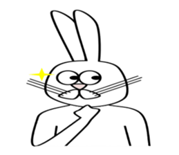 Mr.Usagi=Rabbits sticker #3099522