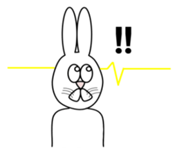 Mr.Usagi=Rabbits sticker #3099527