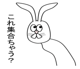 Mr.Usagi=Rabbits sticker #3099530