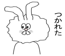 Mr.Usagi=Rabbits sticker #3099535