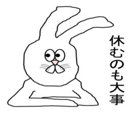 Mr.Usagi=Rabbits sticker #3099536