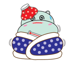 Daniel "Bebe" - The Adorable Hippo sticker #3099726