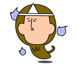 Quiet Monkey sticker #3099836