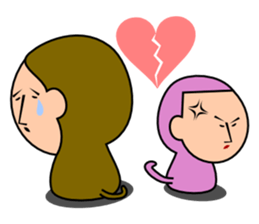 Quiet Monkey sticker #3099842