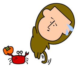 Quiet Monkey sticker #3099848