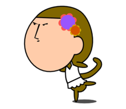 Quiet Monkey sticker #3099855