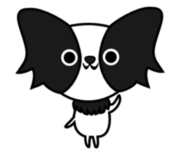 Cute Papillon sticker #3099859