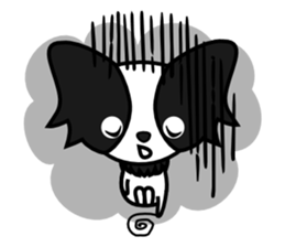 Cute Papillon sticker #3099865