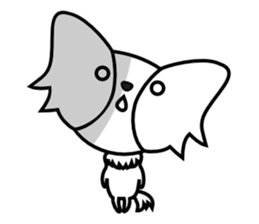 Cute Papillon sticker #3099881