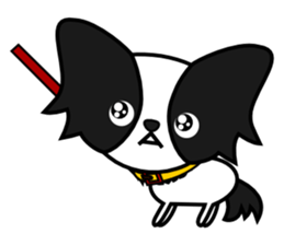 Cute Papillon sticker #3099887