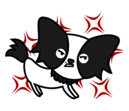 Cute Papillon sticker #3099892