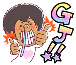 My nose was dripping. sticker #3100191