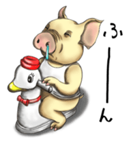 Animal's tell me! ! sticker #3100260