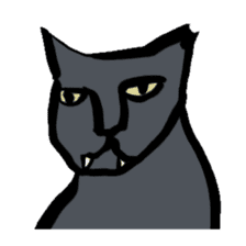 Ugly cat Babao sticker #3100379