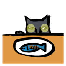 Ugly cat Babao sticker #3100400