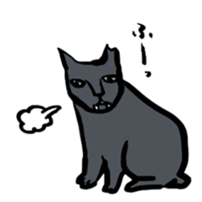 Ugly cat Babao sticker #3100412