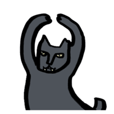 Ugly cat Babao sticker #3100417