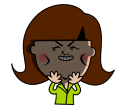 Fishing Girl Rika-chan sticker #3100549