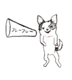 cow pattern's dog sticker #3100791