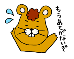 Assembly of a mouse sticker #3101061