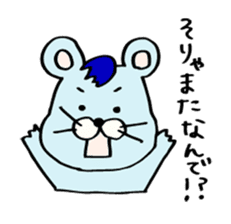 Assembly of a mouse sticker #3101064