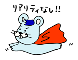 Assembly of a mouse sticker #3101069