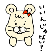 Assembly of a mouse sticker #3101083