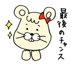 Assembly of a mouse sticker #3101085