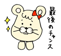 Assembly of a mouse sticker #3101085