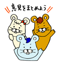 Assembly of a mouse sticker #3101095