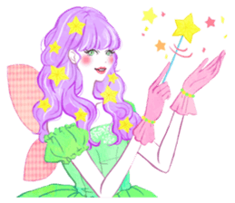 girls book sticker #3101526