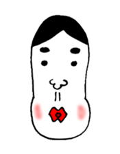 The murmur of Okame sticker #3101955