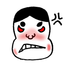 The murmur of Okame sticker #3101968