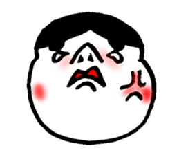 The murmur of Okame sticker #3101975