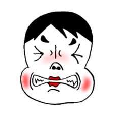 The murmur of Okame sticker #3101976