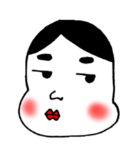 The murmur of Okame sticker #3101977