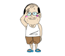 OJISANMAN sticker #3103270