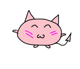 Marshmallow Kitty sticker #3103427