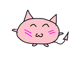 Marshmallow Kitty sticker #3103427