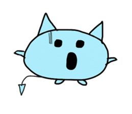 Marshmallow Kitty sticker #3103428