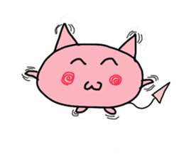 Marshmallow Kitty sticker #3103429