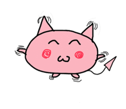 Marshmallow Kitty sticker #3103429