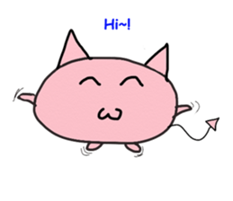 Marshmallow Kitty sticker #3103430