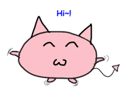 Marshmallow Kitty sticker #3103430