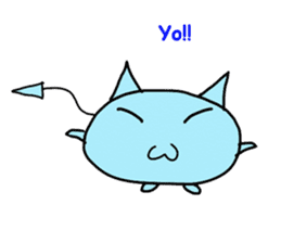Marshmallow Kitty sticker #3103432