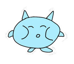 Marshmallow Kitty sticker #3103433